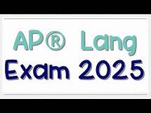 Video thumbnail for How To Pass The AP Lang Exam 2025