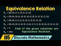 Video thumbnail for Equivalence Relation