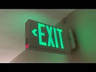 Video thumbnail for Exit Sign/Emergency Lighting Test 26