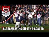 Video thumbnail for ALABAMA MIRACLE 😮 Isaiah Bond scores game-winning TD on 4th down | ESPN College Football