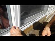 Video thumbnail for Easy Way to Fix Screen Door That Won't Slide