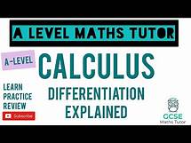 Video thumbnail for What is Differentiation and How Does it Work? | Calculus | GCSE Further Maths | A-Level Maths Series