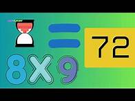 Video thumbnail for Discover and learn your 8 times tables!