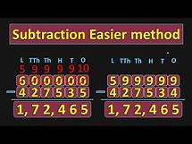 Video thumbnail for Class 5 |How to SUBTRACT 6-digit numbers WITH REGROUPING?|Easy SUBTRACTION of no's with ZEROES|PMCE