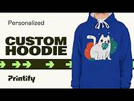 Video thumbnail for How to Create and Sell Custom Hoodies (Printify - Print on Demand)