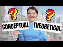 Video thumbnail for Conceptual vs theoretical framework