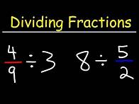 Video thumbnail for Dividing Fractions With Whole Numbers - The Simple Way!