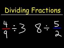 Video thumbnail for Dividing Fractions With Whole Numbers - The Simple Way!