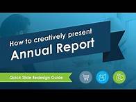 Video thumbnail for How to Present Annual Report - PowerPoint Slide Transformation