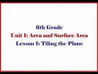 Video thumbnail for 6 1 1 Grade 6 Unit 1 Lesson 1 - Open Up Resources
