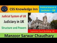 Video thumbnail for Judicial System of the United Kingdom | Judiciary in UK |