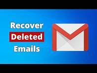 Video thumbnail for How to Recover Permanently Deleted Emails from Gmail