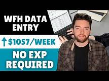 Video thumbnail for No Phone, No Experience? These 3 Remote Data Entry Jobs Might Be Perfect