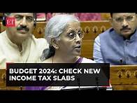 Video thumbnail for Budget 2024: Income tax slabs revised under new regime; check details here