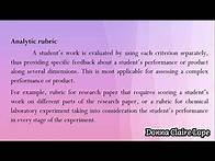 Video thumbnail for Lesson 6: Process in Developing and Using Rubrics for Alternative Assessment