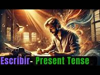 Video thumbnail for "Escribir" in The Spanish Present Tense: Conjugation, Meaning & Practice Exercises!