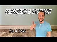 Video thumbnail for How to Install Trim | Baseboard & Casement