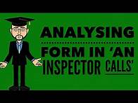 Video thumbnail for The Importance of Form in 'An Inspector Calls'