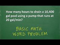 Video thumbnail for Basic Math Word Problem (Proportions): Get Better in Algebra
