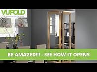 Video thumbnail for Internal Bifold Doors - Inspire 2 Door Operation - Fold Flat - Vufold
