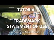 Video thumbnail for Tutorial: How to File a Statement of Use for an Intent-to-Use Trademark Application with the USPTO