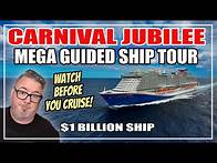 Video thumbnail for Carnival Jubilee Ship Tour | A Guided Tour Around a $1 Billion Cruise Ship