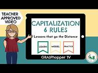 Video thumbnail for Capitalization Rules for Kids | 6 Capital Letter Rules in English Teaching Video