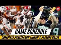 Video thumbnail for 2024 College Football Bowl Game Schedule: Complete Postseason Lineup & Playoff Dates
