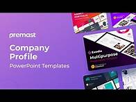 Video thumbnail for 5 Company Profile PowerPoint Templates