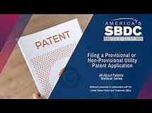 Video thumbnail for Filing a Provisional or Non-Provisional Utility Patent Application