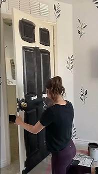 Video thumbnail for Paint your interior doors black