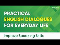 Video thumbnail for Practical English conversations for everyday life - 116 Short Dialogues
