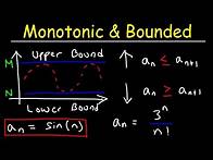 Video thumbnail for Monotonic Sequences and Bounded Sequences - Calculus 2