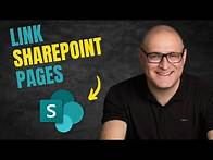 Video thumbnail for 2 ways to link pages in SharePoint Online