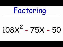 Video thumbnail for Factoring