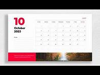 Video thumbnail for 2025 Monthly Calendar PowerPoint Template Free Download by mslides Widescreen