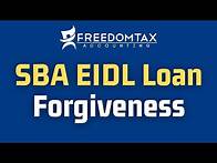 Video thumbnail for SBA EIDL Loan Forgiveness | Is SBA EIDL Loan Forgivable?