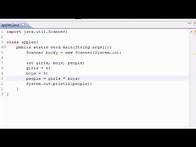 Video thumbnail for Java Programming Tutorial - 8 - Math Operators