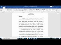 Video thumbnail for Sample SOP and RRL