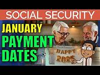 Video thumbnail for Social Security Checks - January 2025 Payment Schedule Dates Update