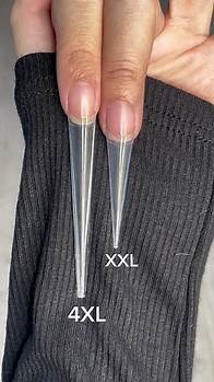 Video thumbnail for Upgrade Your Nail Game with 4XL Extra Sharp Stiletto Tips