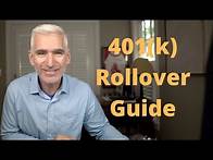 Video thumbnail for 401(k) Rollover -- What To Do With Your 401(k) When You Leave Your Job or Retire