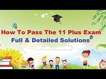 Video thumbnail for How to Pass The 11 Plus Exam - Full & Detailed Solutions - 11+ Practice Papers