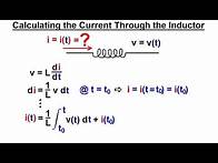 Video thumbnail for Electrical Engineering: Ch 7: Inductors (5 of 24) Calculating the Current Through the Inductor