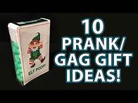 Video thumbnail for 10 TOP LAST MINUTE Holiday Gag Gifts! (DIY Stocking Stuffers!)