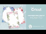 Video thumbnail for Card Insert Print Then Cut For Cricut - How-To