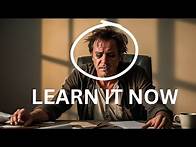 Video thumbnail for The Later You Learn These Lessons, the More Impossible It Is to Change Your Life.