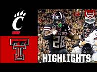 Video thumbnail for Cincinnati Bearcats vs. Texas Tech Red Raiders | Full Game Highlights | ESPN College Football
