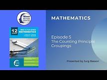Video thumbnail for Mind Action Series Mathematics / Wiskunde: The Counting Principle Episode 5 Groupings