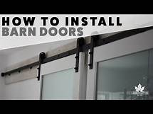 Video thumbnail for How to Install Barn Doors